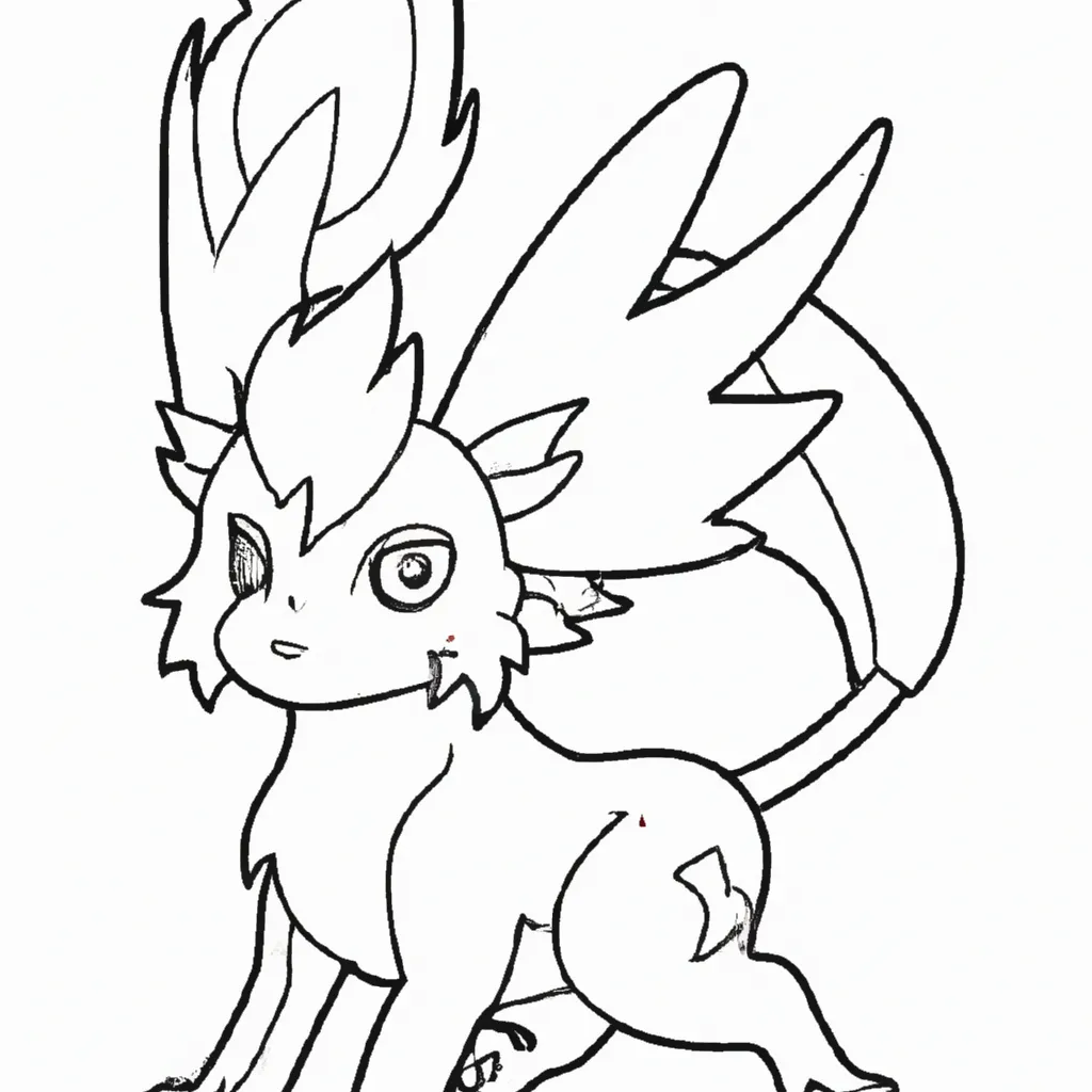 Imprimir Pokemon Flareon