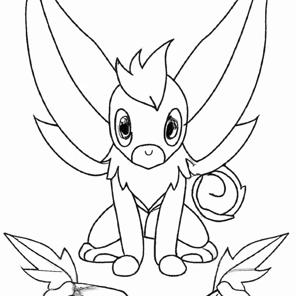 Imprimir Pokemon Leafeon Imprimir Pokemon Leafeon