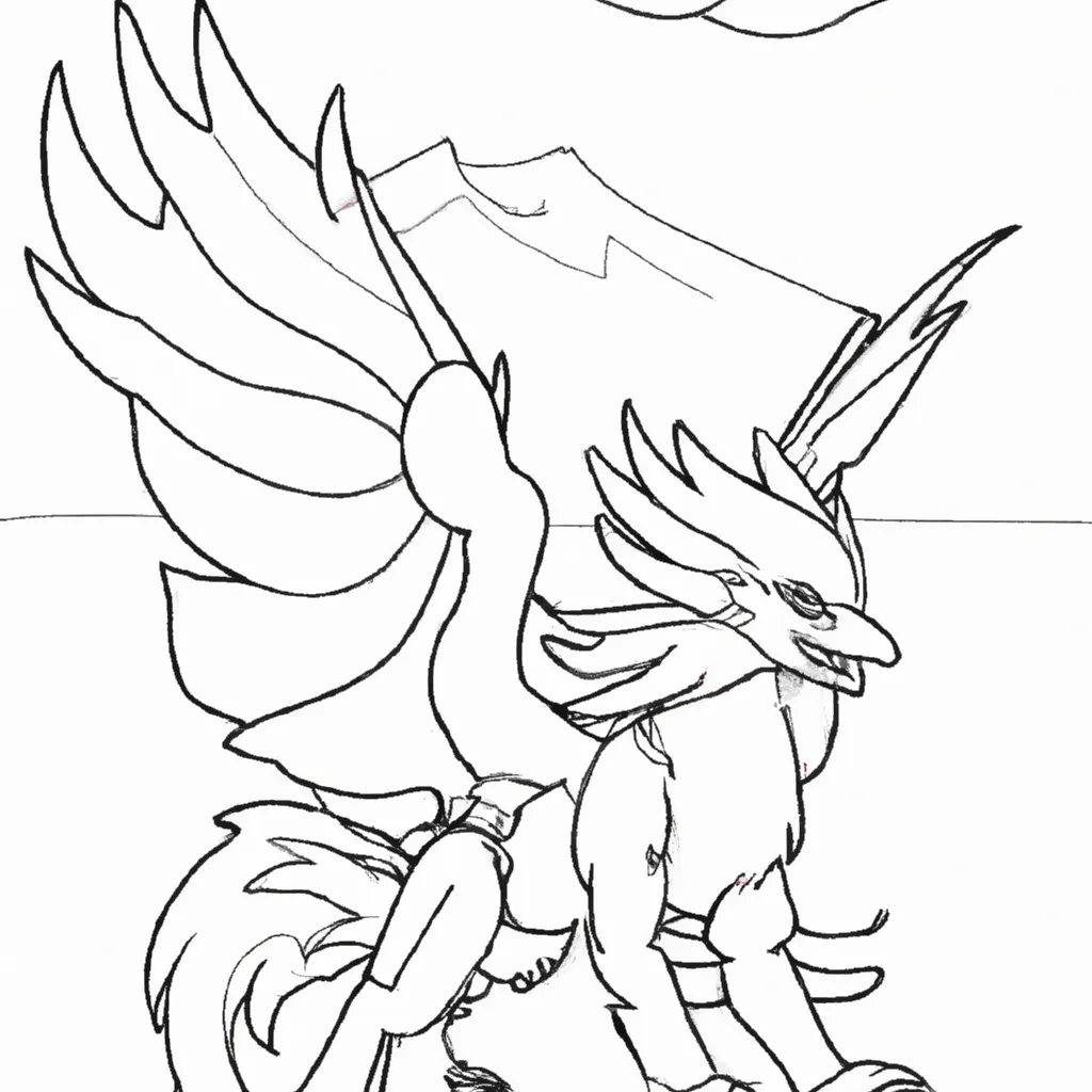 Imprimir Pokemon Reshiram