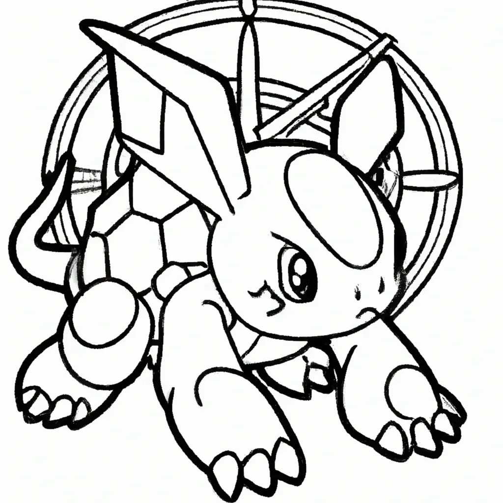 Imprimir Pokemon Wartortle 1