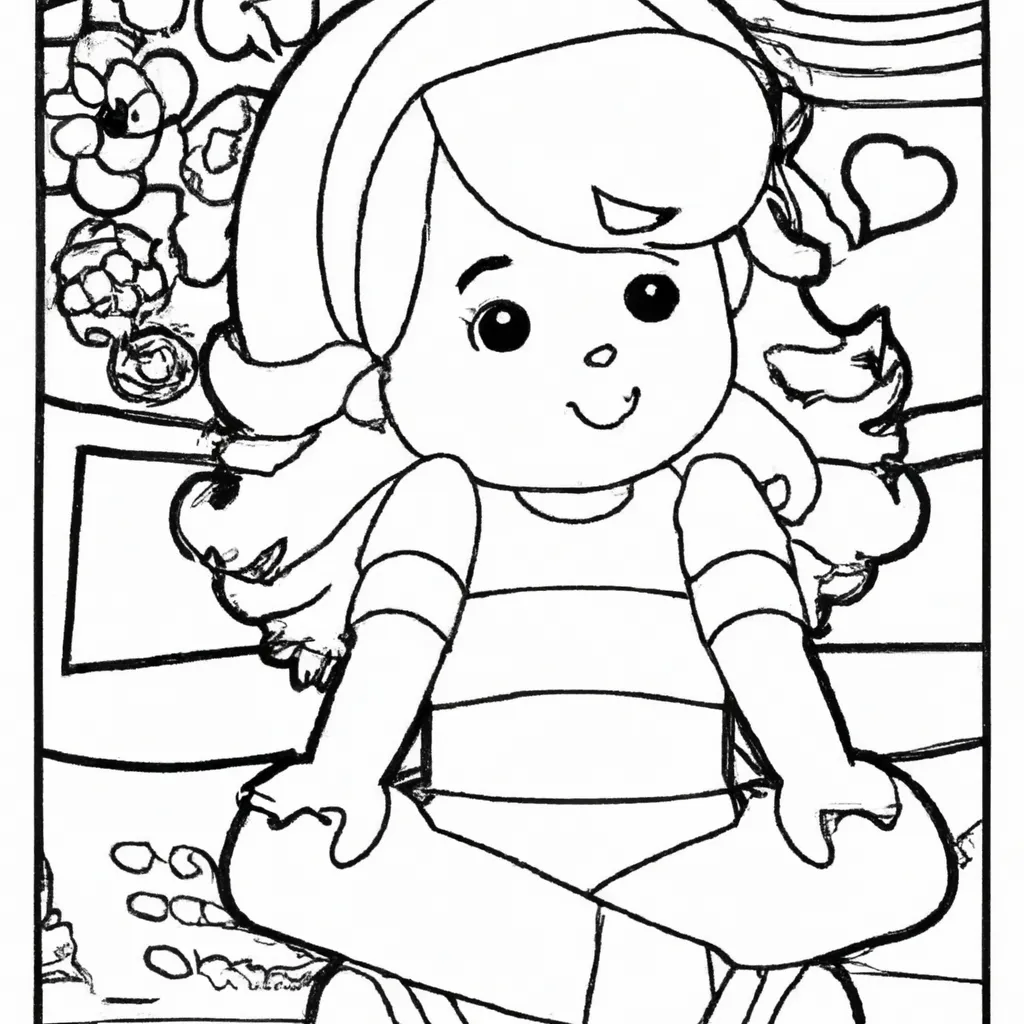 Imprimir crianca assistindo desenho