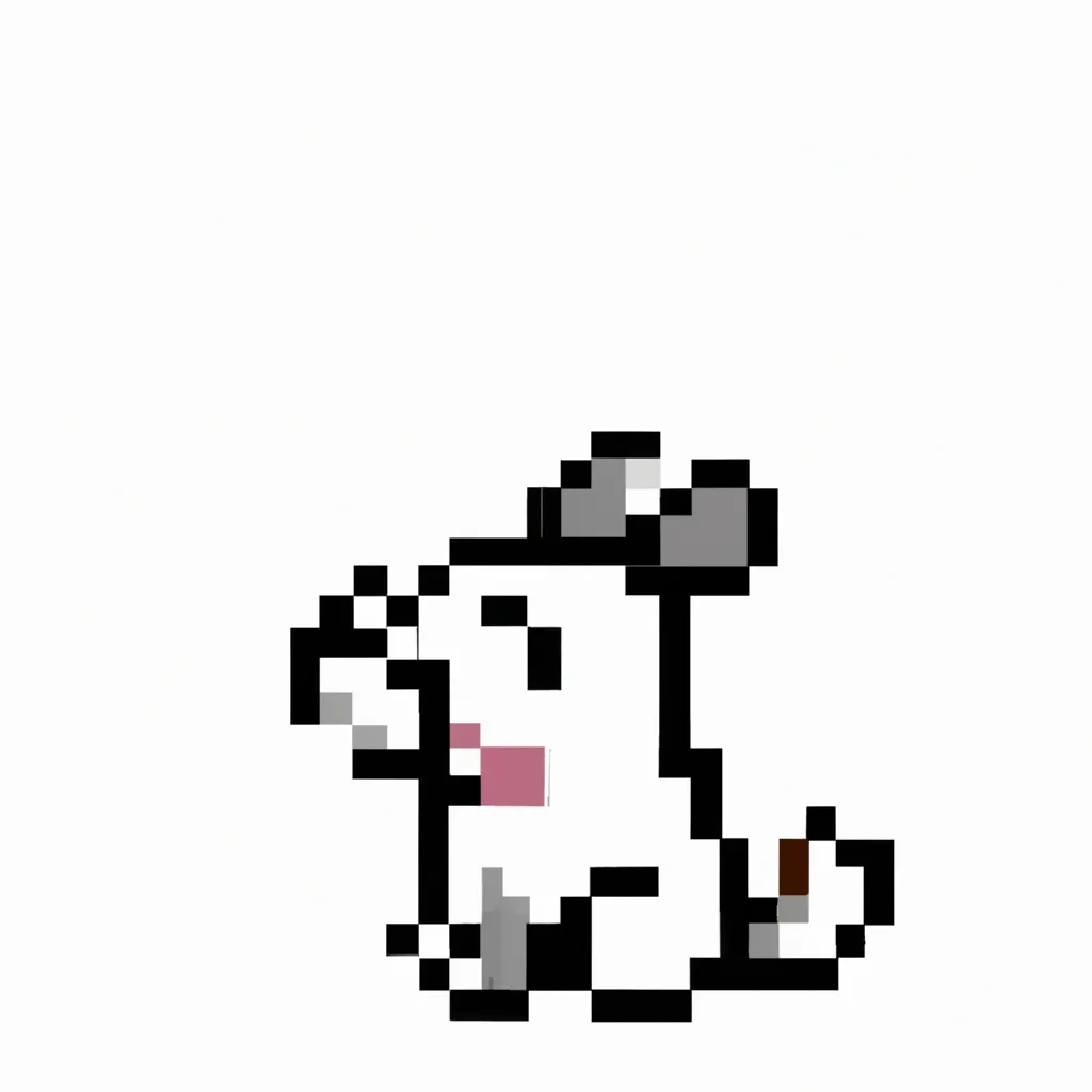 Moldes Animais em Pixel Art