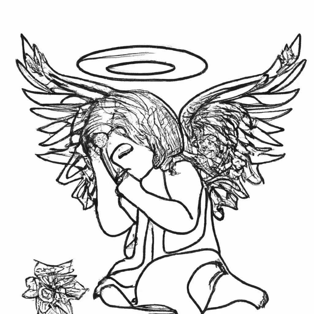 Moldes Anjo Triste