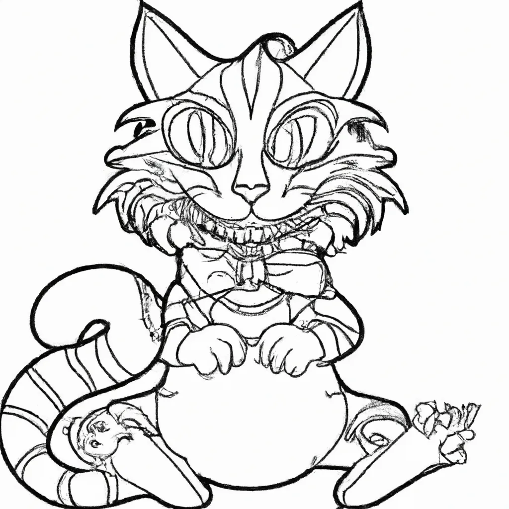 Moldes Gato de Cheshire Moldes Gato de Cheshire
