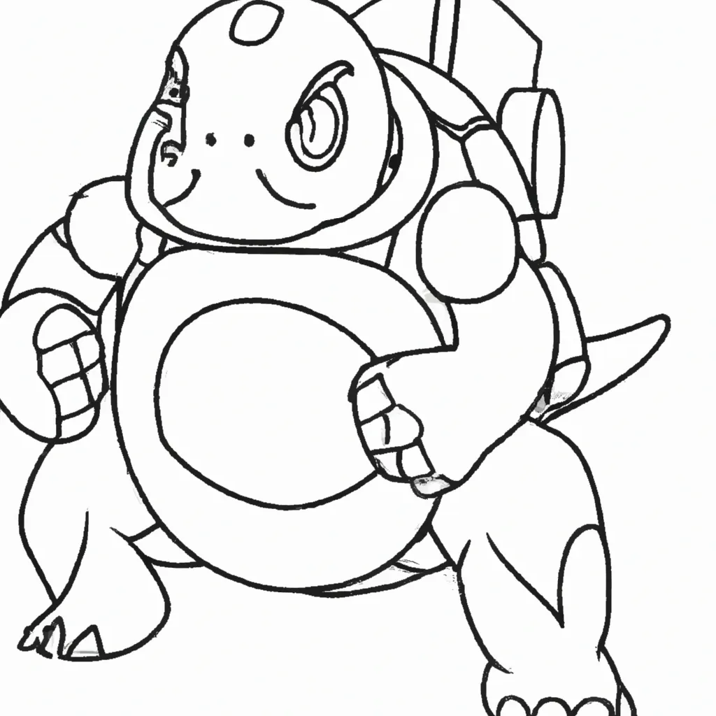 Moldes Pokemon Blastoise Moldes Pokemon Blastoise
