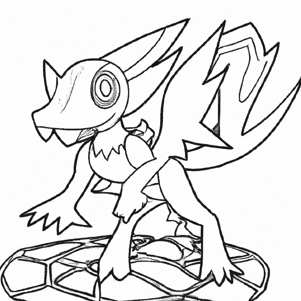 Moldes Pokemon Garchomp 1 Moldes Pokemon Garchomp 1