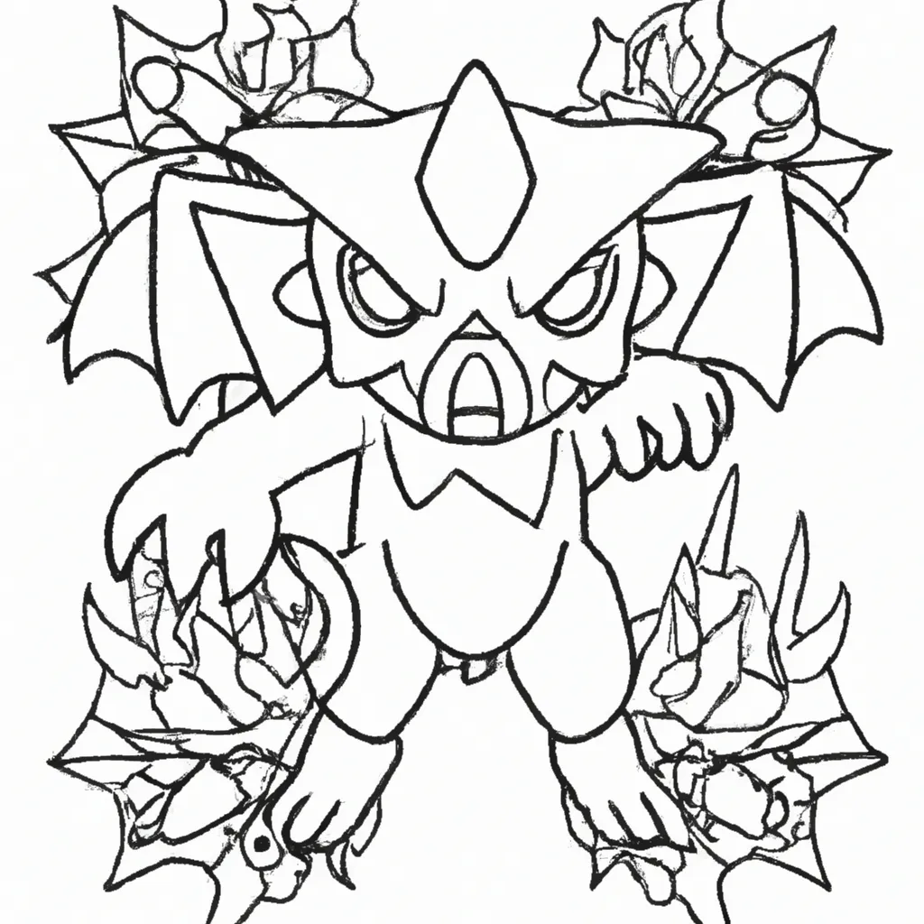 Moldes Pokemon Haunter 1 Moldes Pokemon Haunter 1