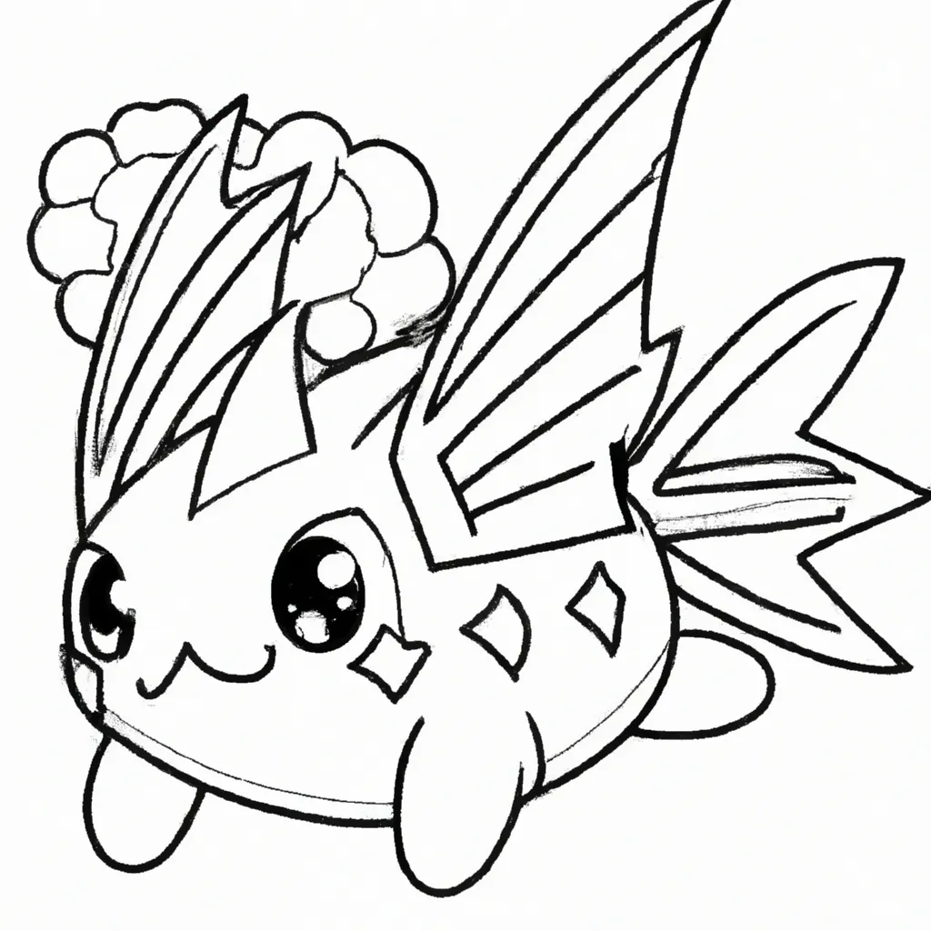 Moldes Pokemon Qwilfish Moldes Pokemon Qwilfish