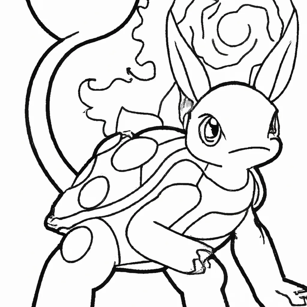 Moldes Pokemon Squirtle