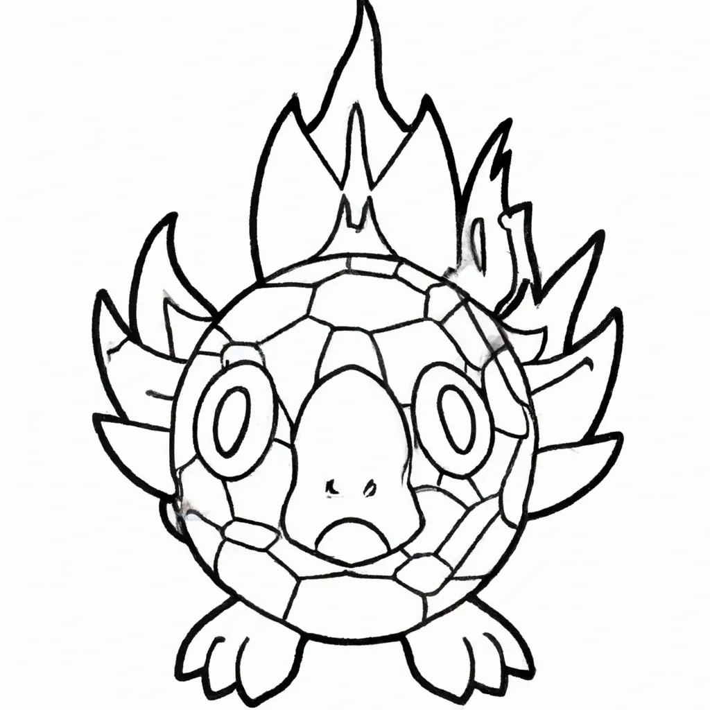 Moldes Pokemon Torcoal Moldes Pokemon Torcoal