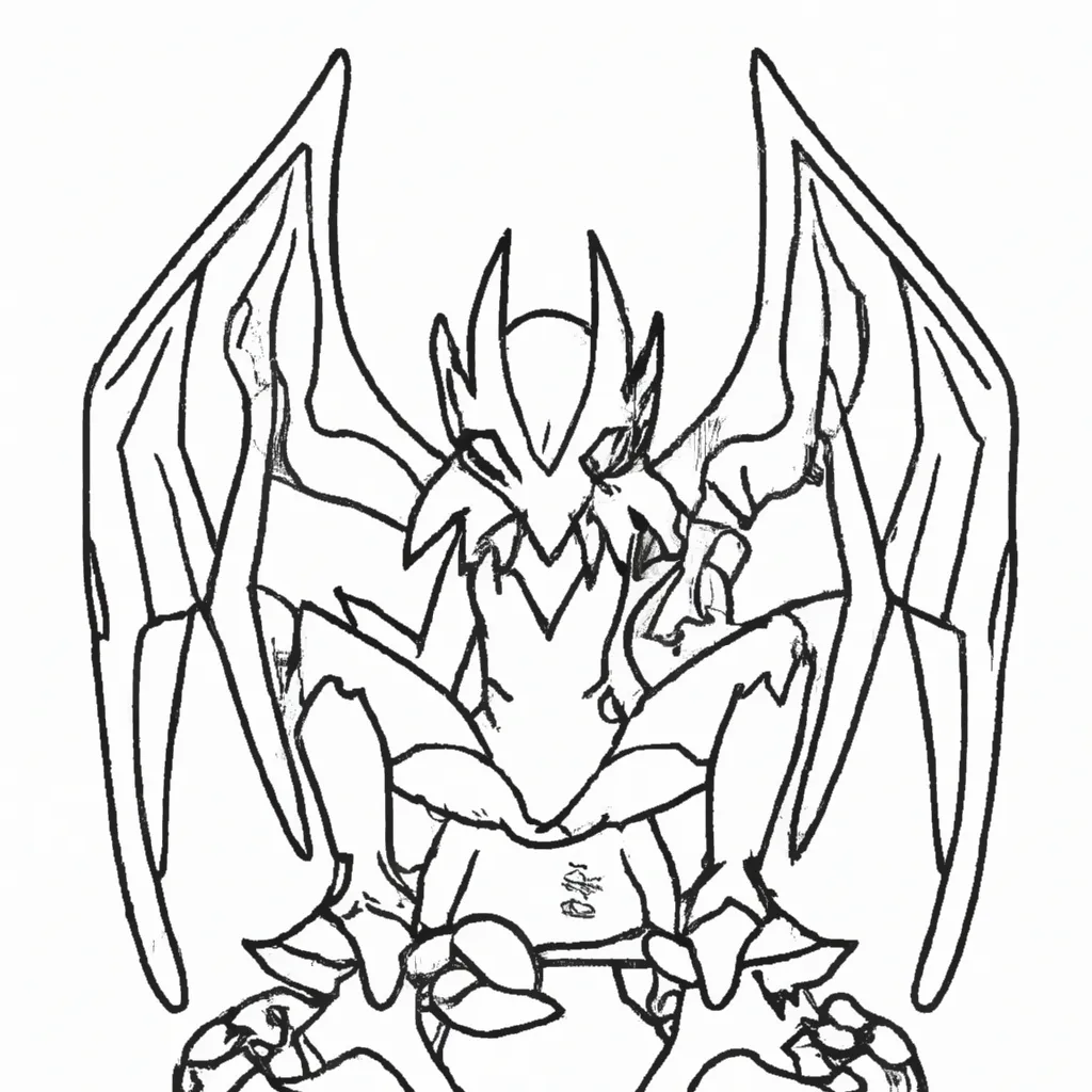 Moldes Pokemon Yveltal Moldes Pokemon Yveltal