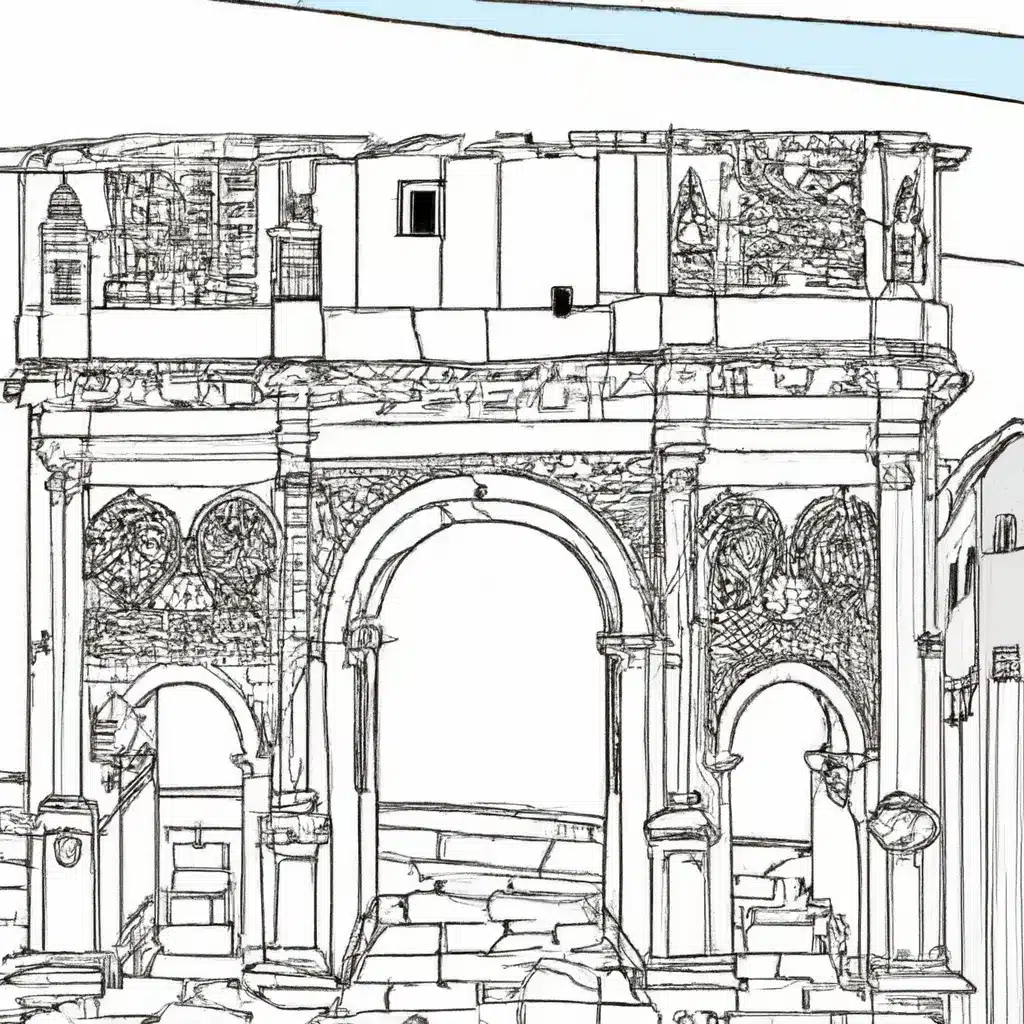 Moldes arco romano