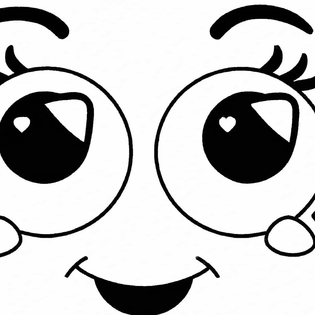 Moldes emoji de olhos Moldes emoji de olhos