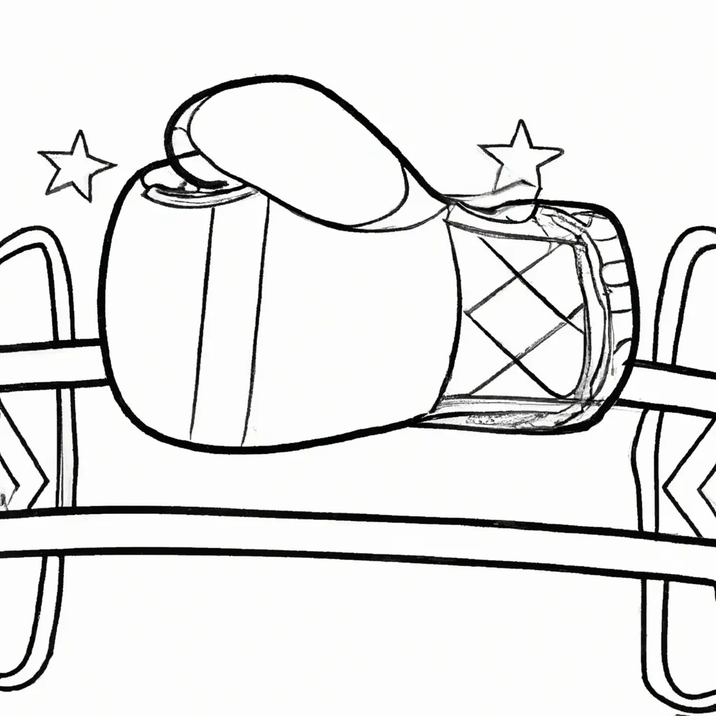 10 Desenhos de Ringue de Luta para Imprimir e Colorir