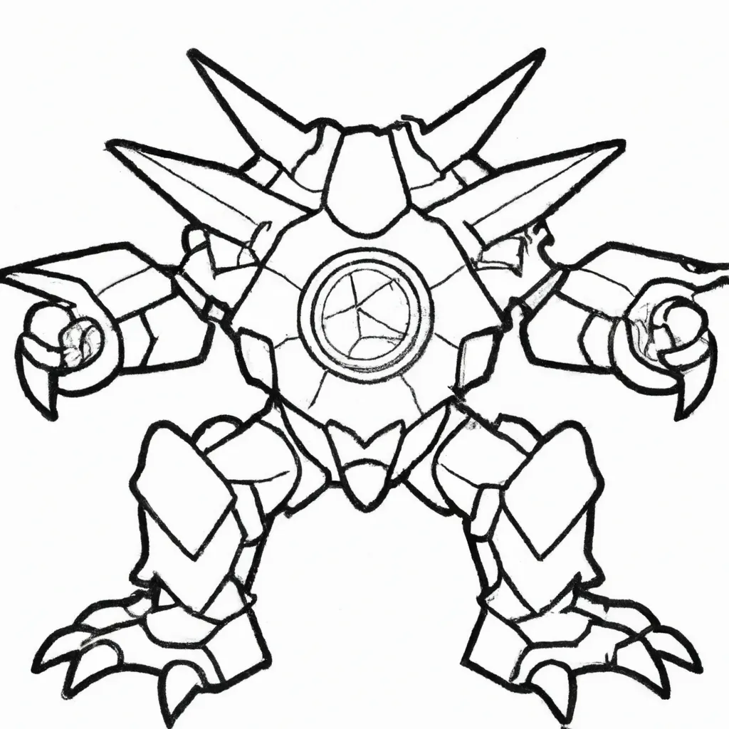 7 Desenhos de Bakugan para Imprimir e Colorir