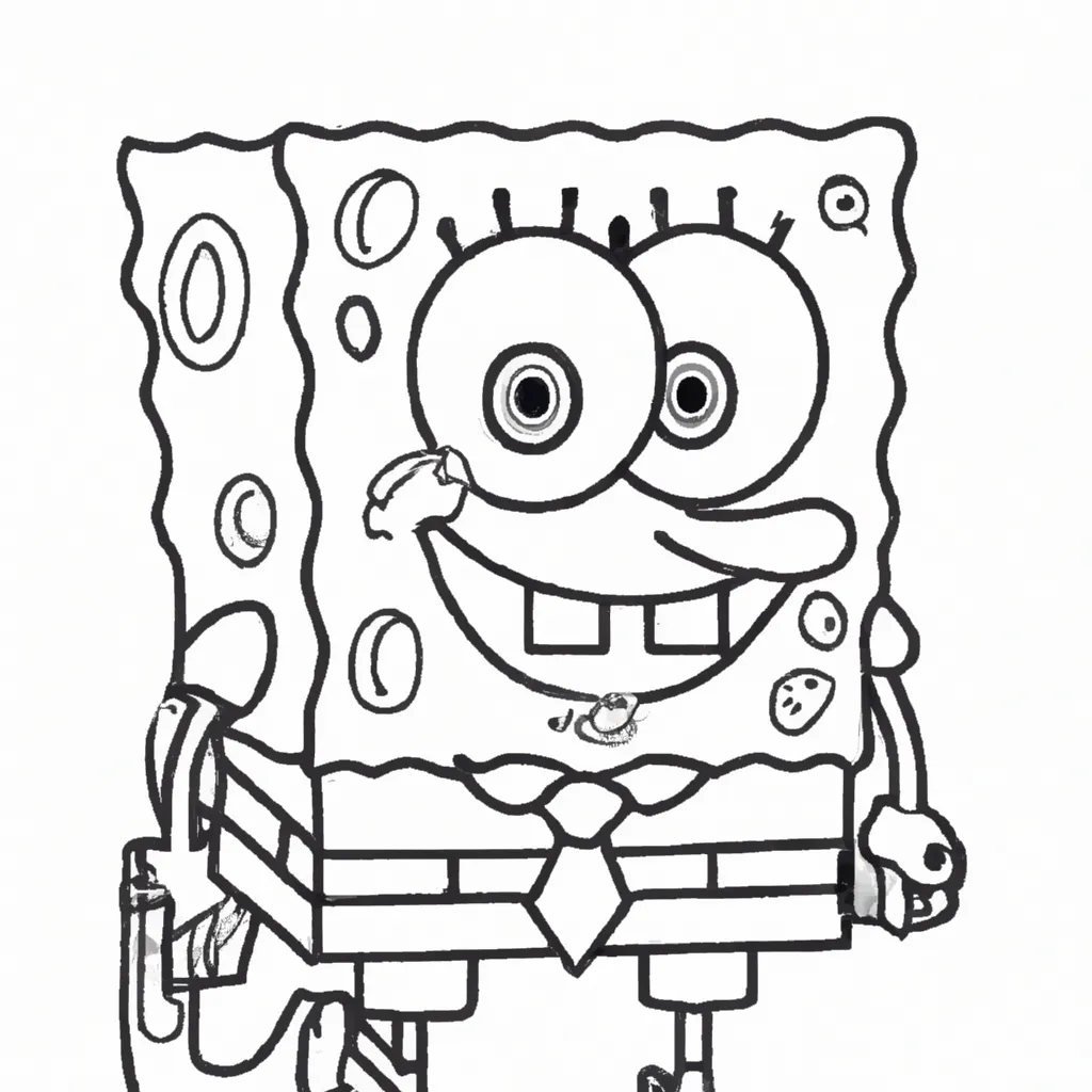 Aprenda a Desenhar Bob Esponja Fácilmente - Passo a Passo