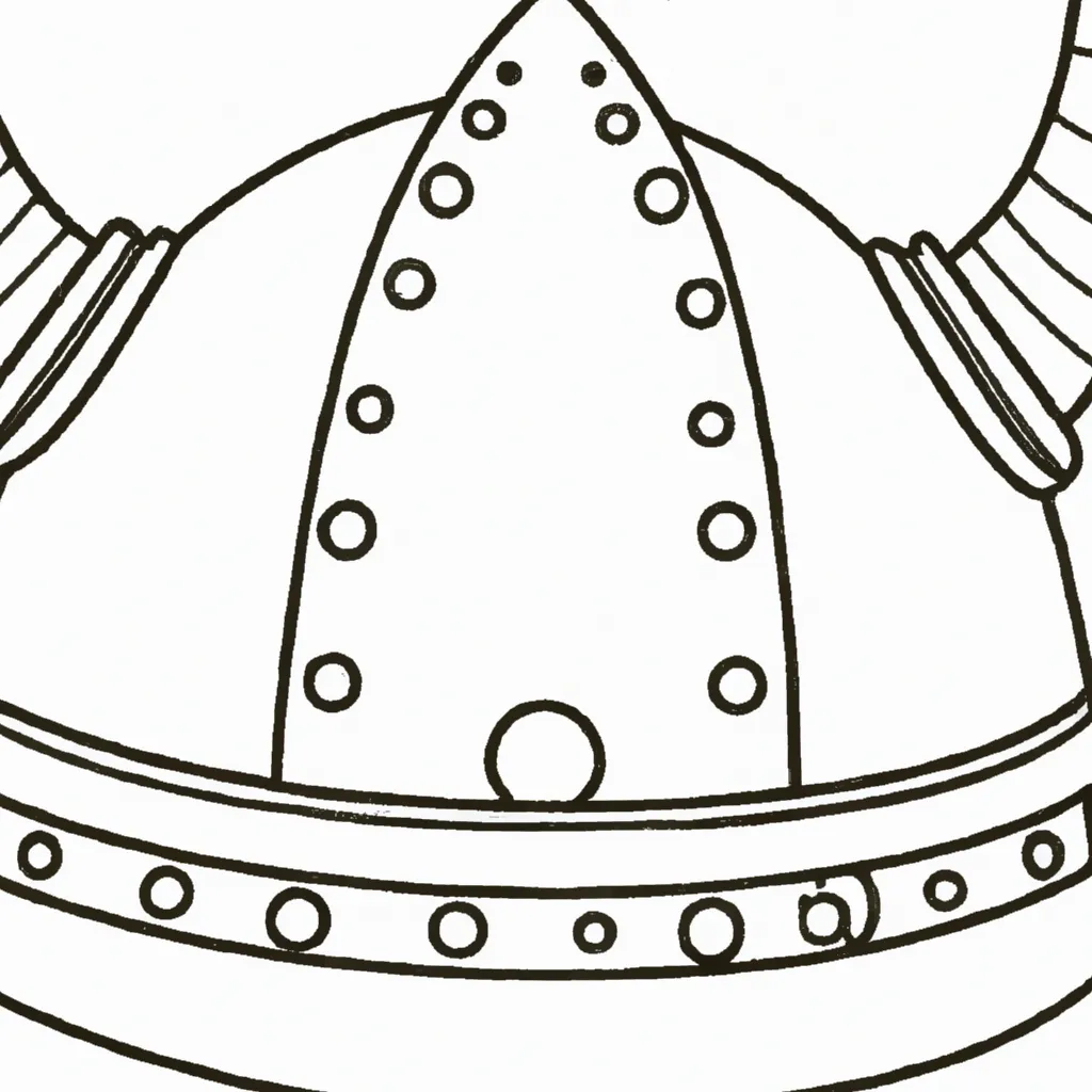 Vetores Capacete Viking Vetores Capacete Viking