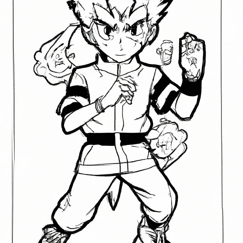 Vetores Gon Freecss Hunter x Hunter 1 Vetores Gon Freecss Hunter x Hunter 1