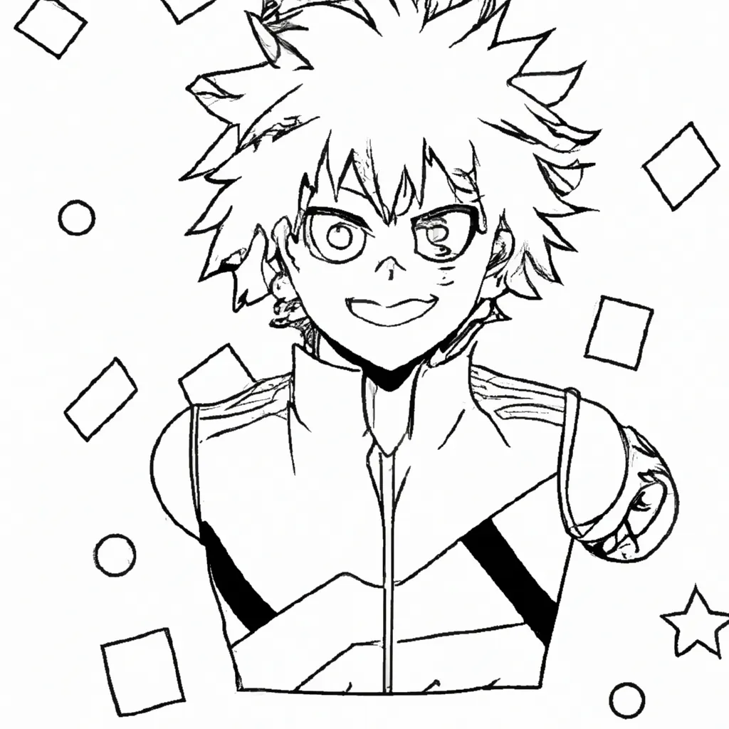 Vetores Katsuki Bakugo My Hero Academia