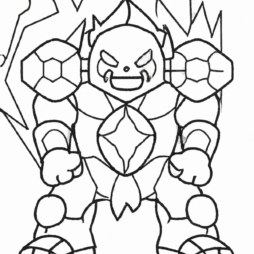 Vetores Pokemon Golem 1