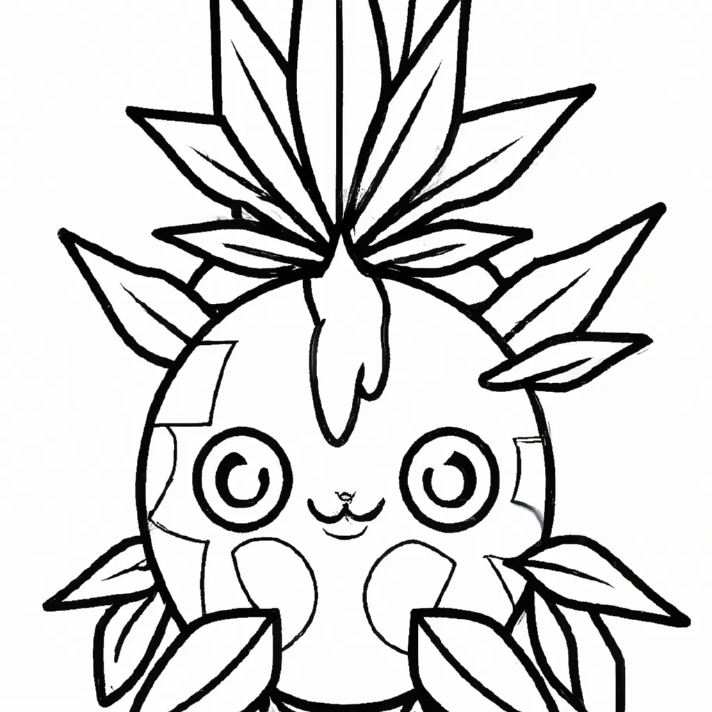 Vetores Pokemon Oddish 1
