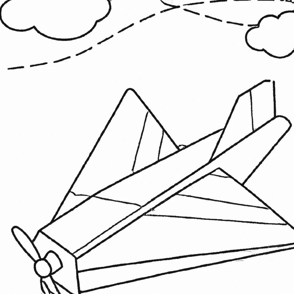 Vetores aviao de papel