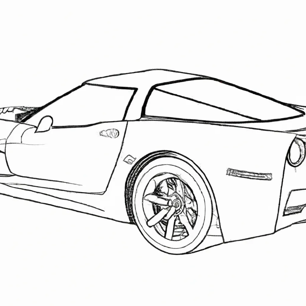 Vetores chevrolet corvette Vetores chevrolet corvette