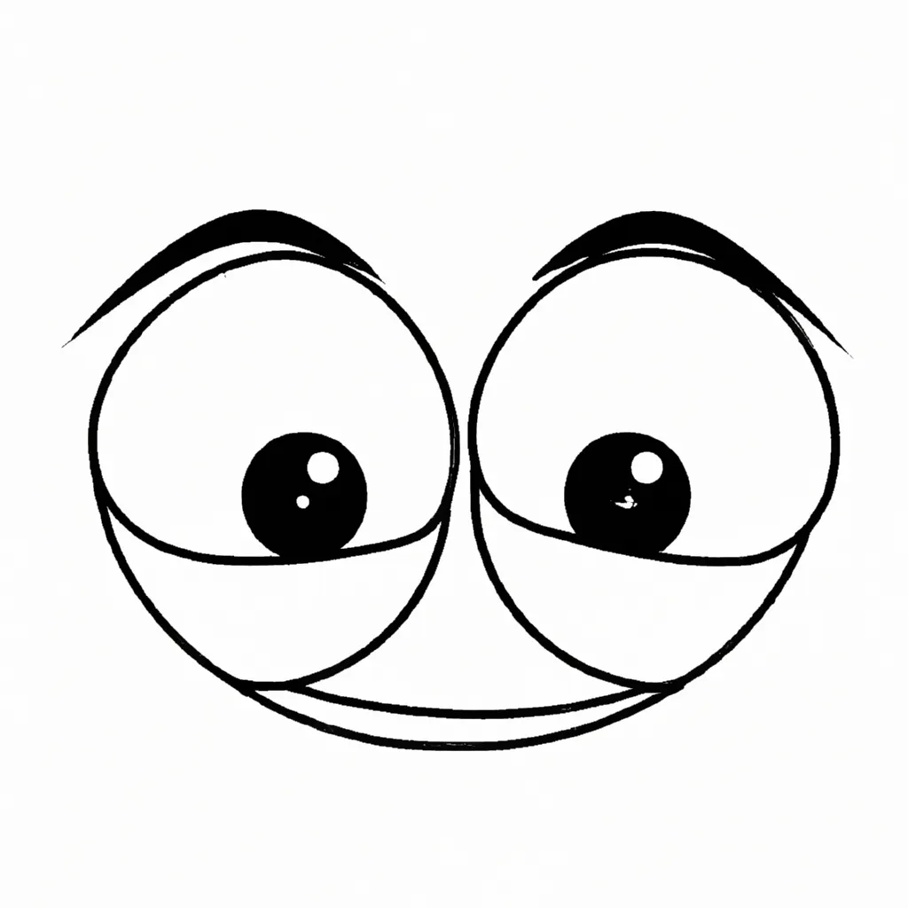 Vetores emoji de olhos Vetores emoji de olhos