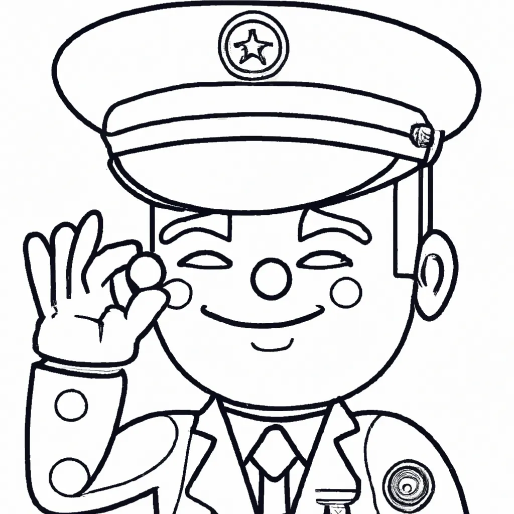 Vetores emoji de policial