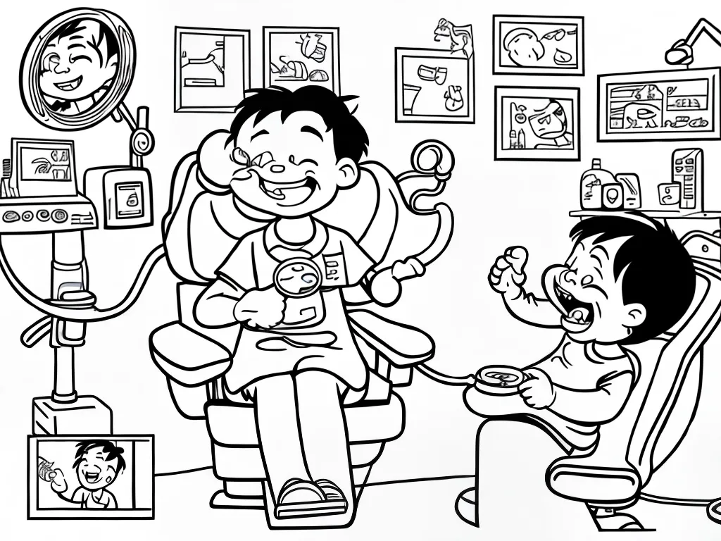 Atividades dentista infantil 4