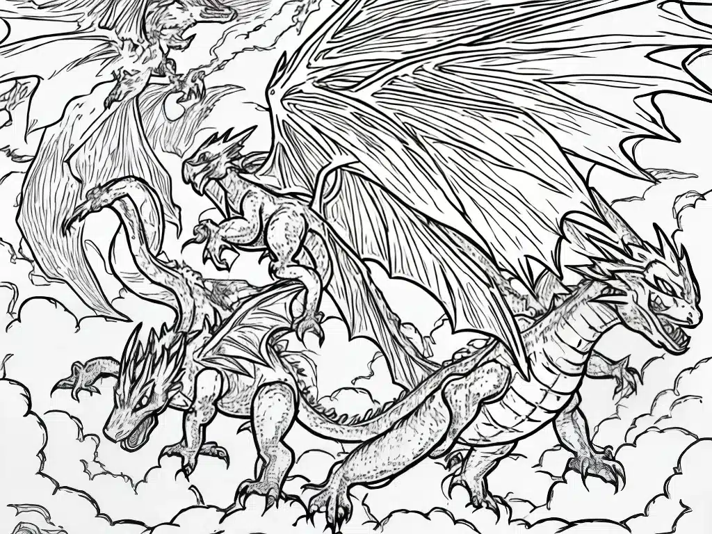 Desenhos pokemons dragoes 4 Desenhos pokemons dragoes 4