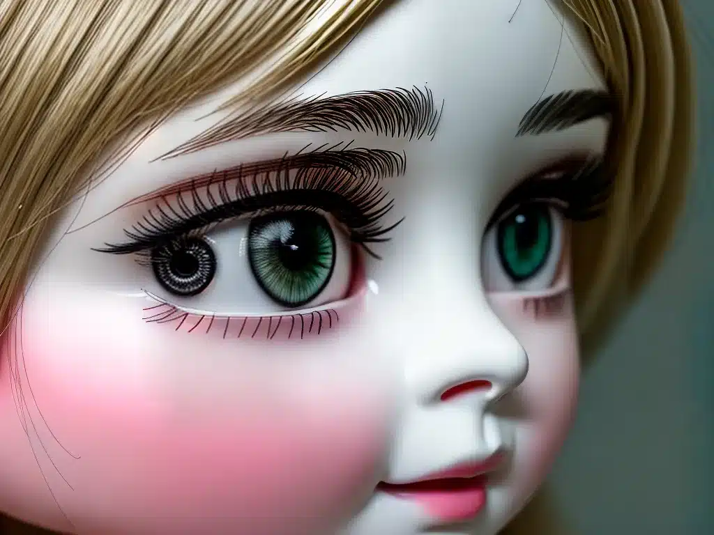 Desenhos rosto de boneca 2