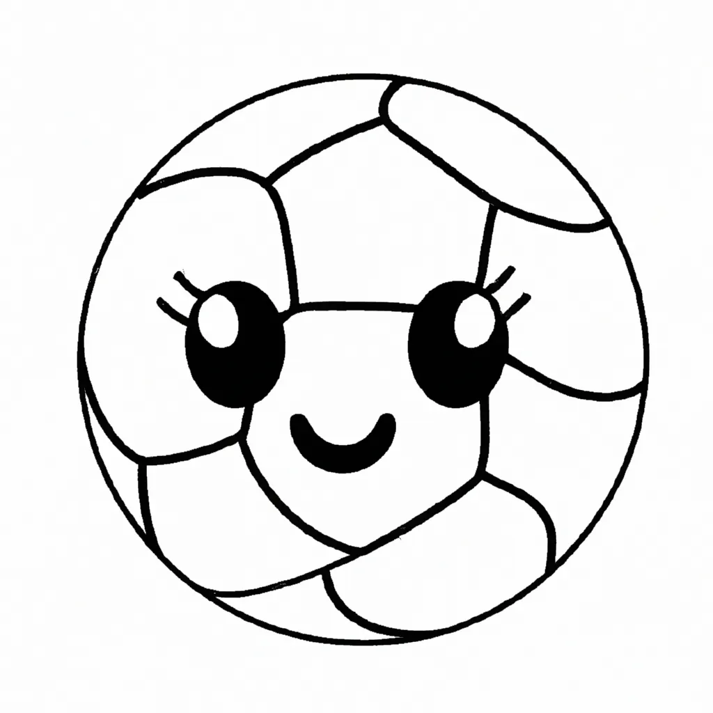Dicas Bola de Futebol Kawaii