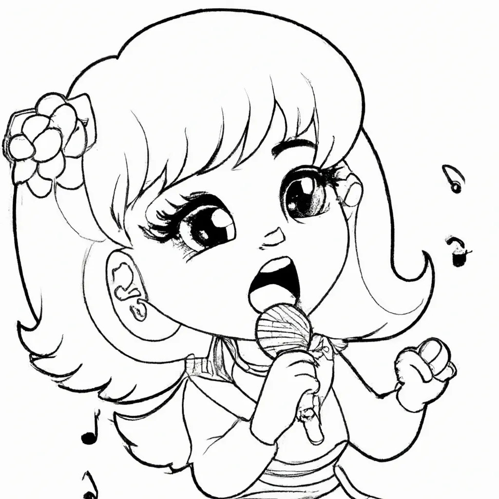 Fotos Menina Cantando2 Fotos Menina Cantando2