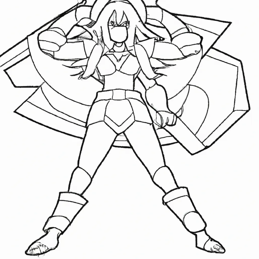 10 Desenhos de Uzu Sanageyama para Imprimir e Colorir