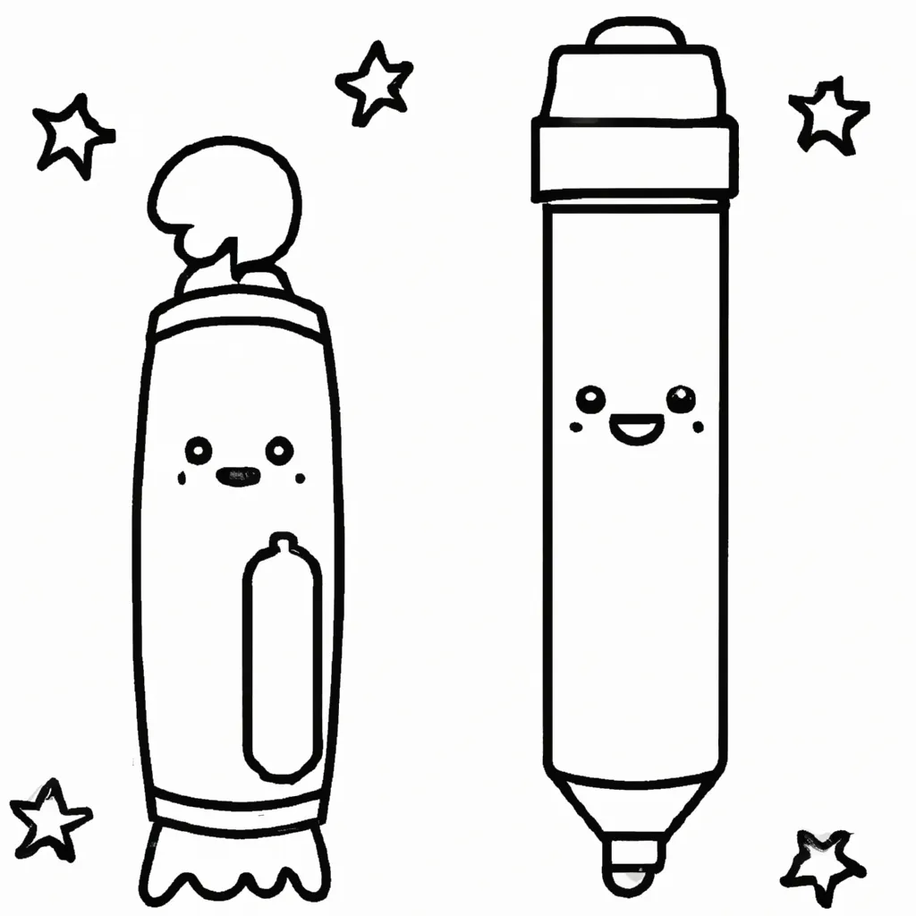 Ideias Caneta Kawaii