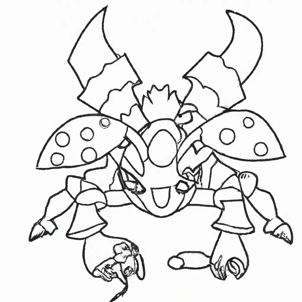 Aprenda a Desenhar Pokémon Araquanid: Imprima e Colora Agora Mesmo!