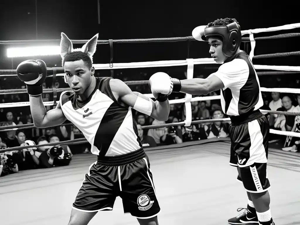 Imagens canguru boxeador 1