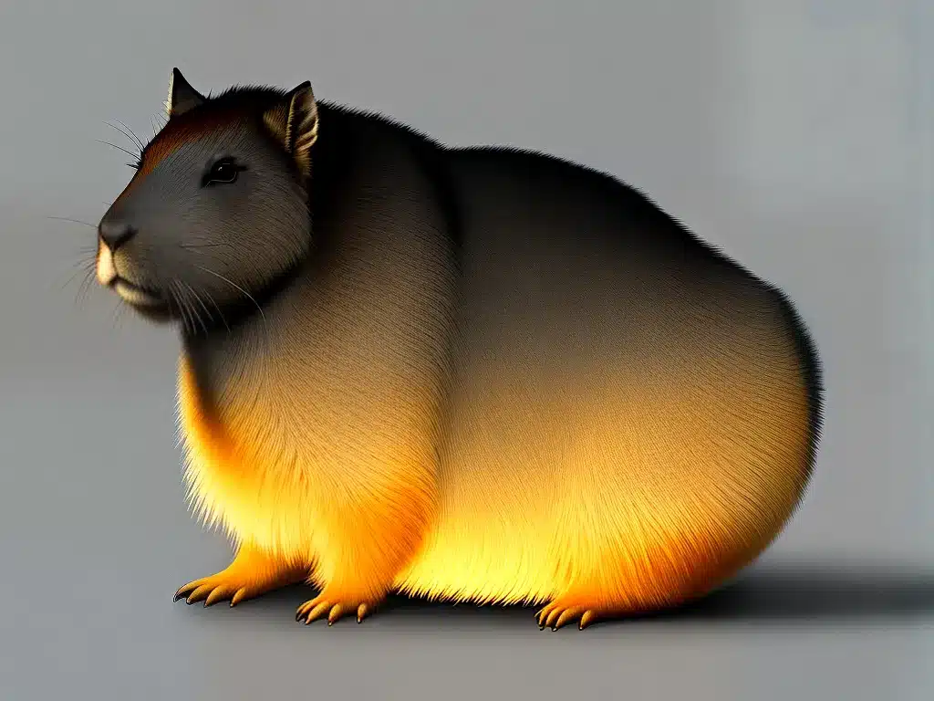 Imagens capivara sentada 1