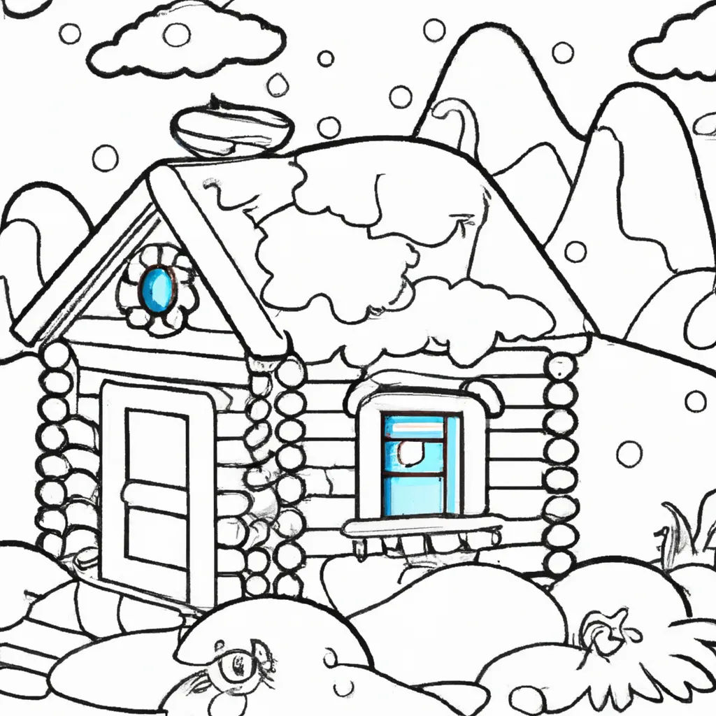 Imagens casinha na neve2