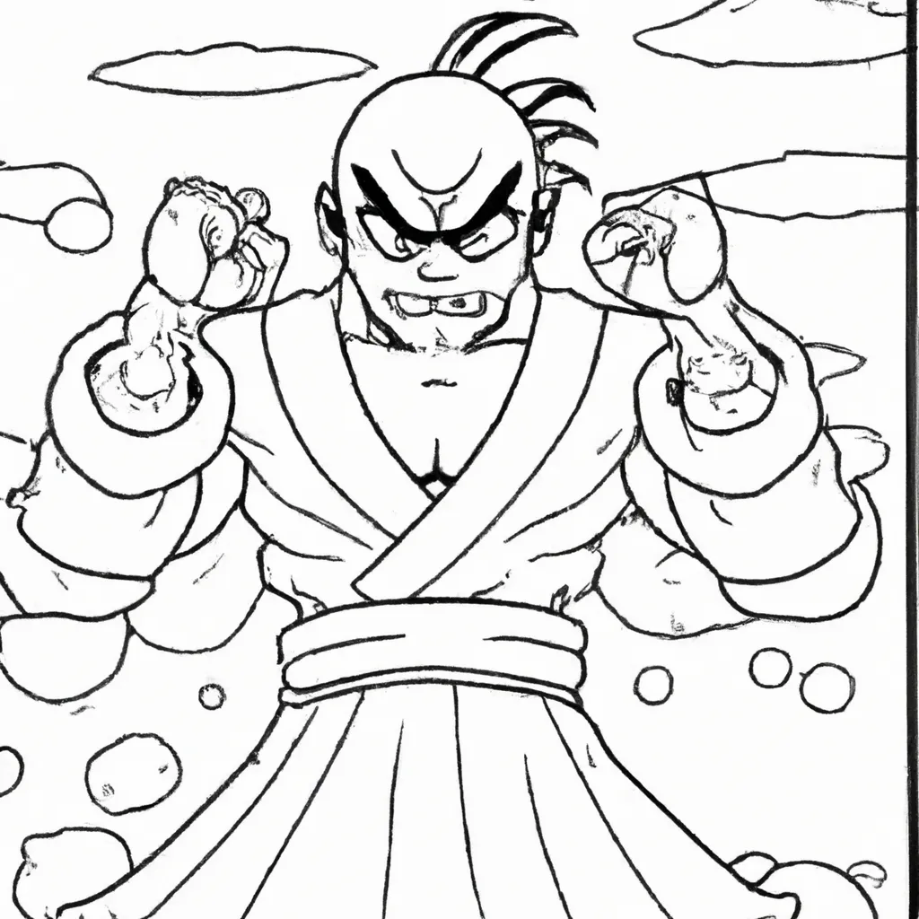 Imprimir Mestre Kame Dbz