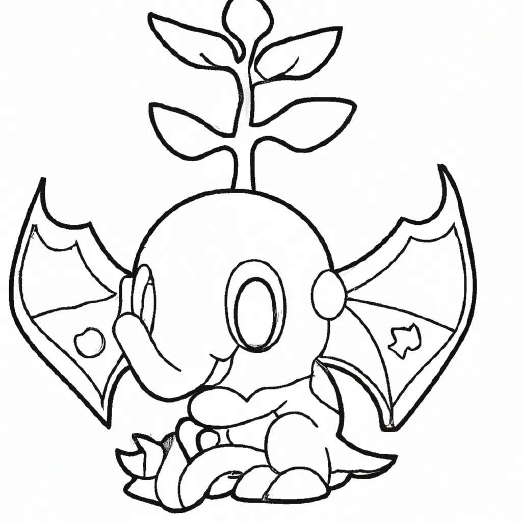 Imprimir Pokemon Morelull Imprimir Pokemon Morelull