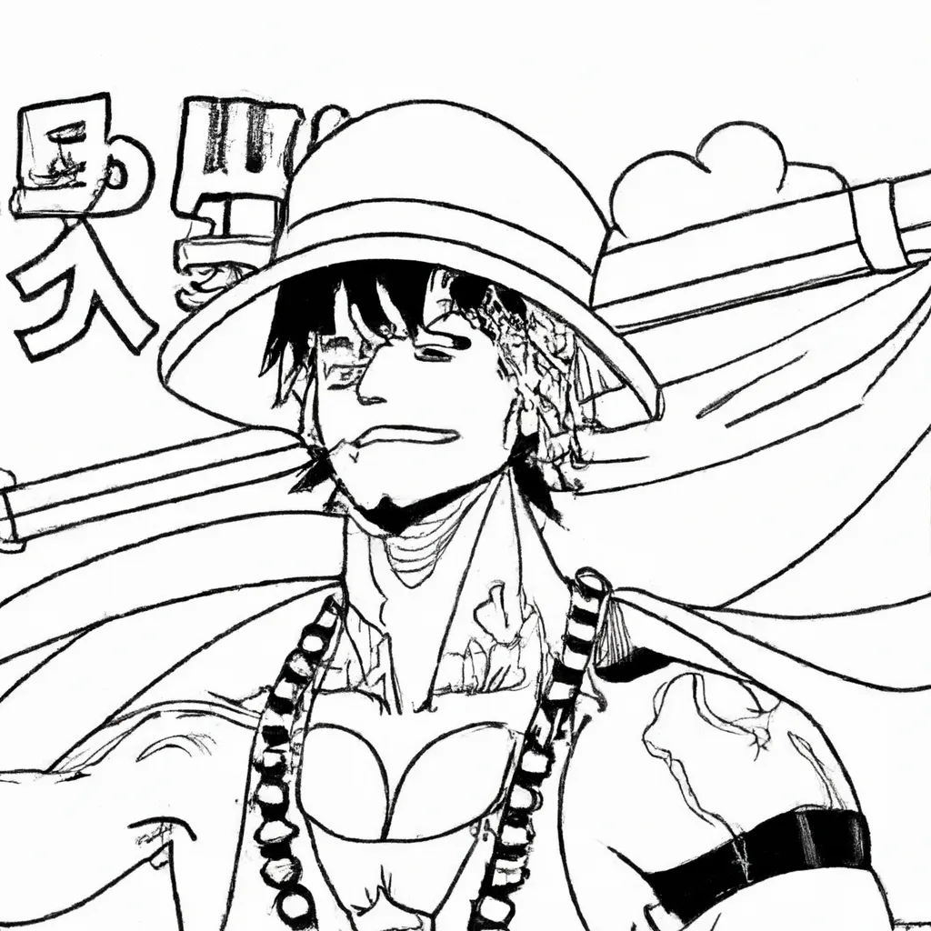 Imprimir Trafalgar Law One Piece Imprimir Trafalgar Law One Piece