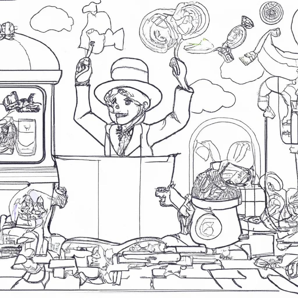 Imprimir Willy Wonka e a Fabrica de Chocolate