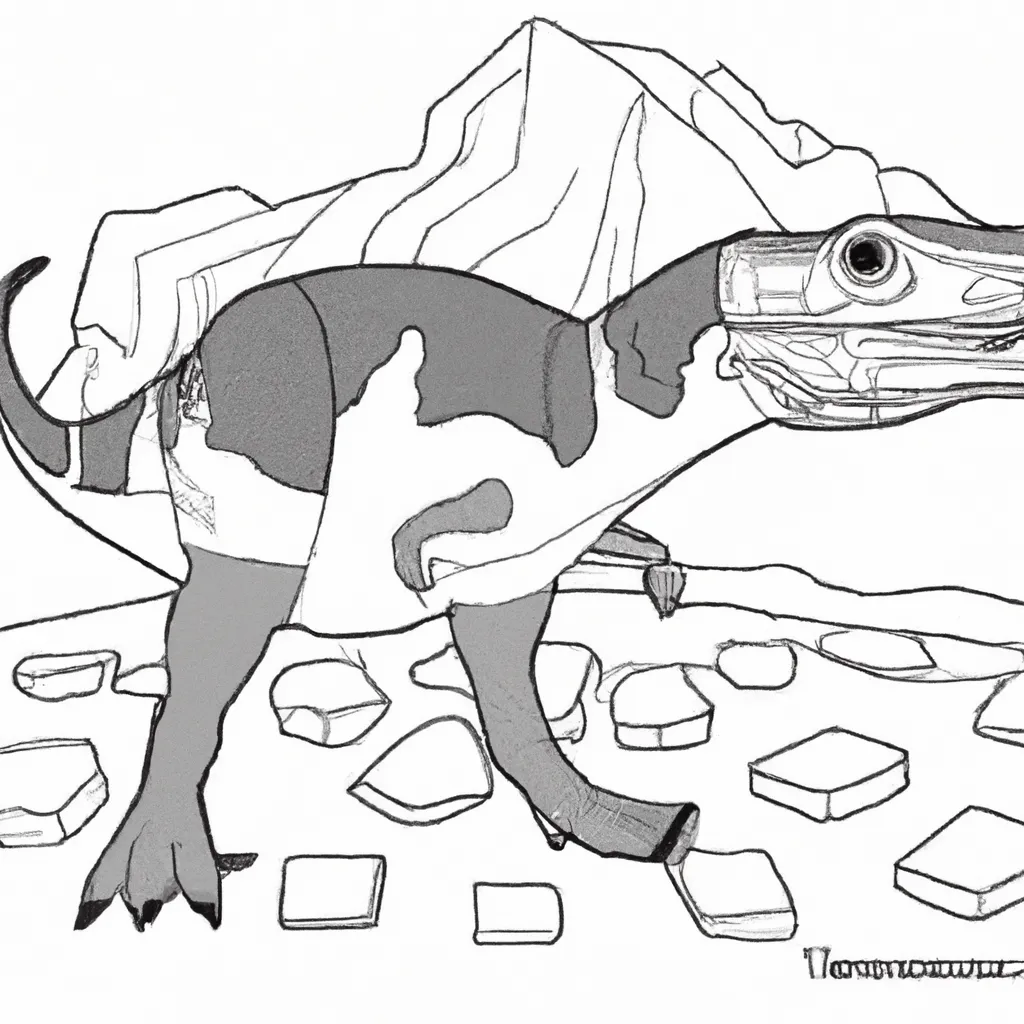 Moldes Ceratosaurus nasicornis