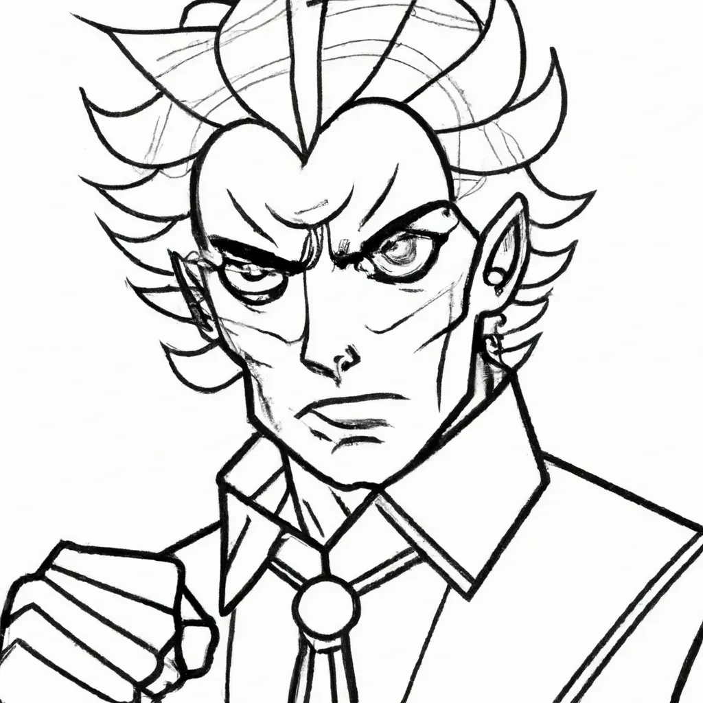 Moldes Dio Brando JoJos Bizarre Adventure