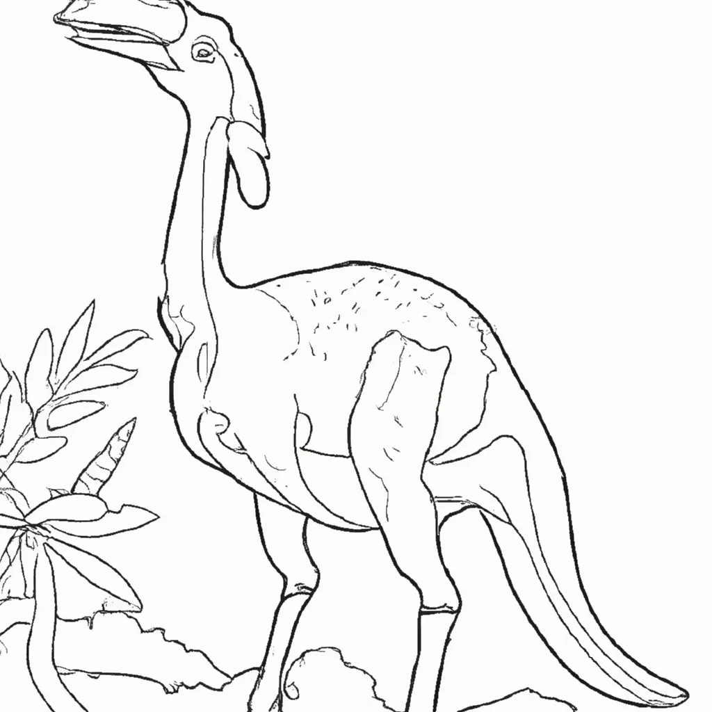 Moldes Gallimimus