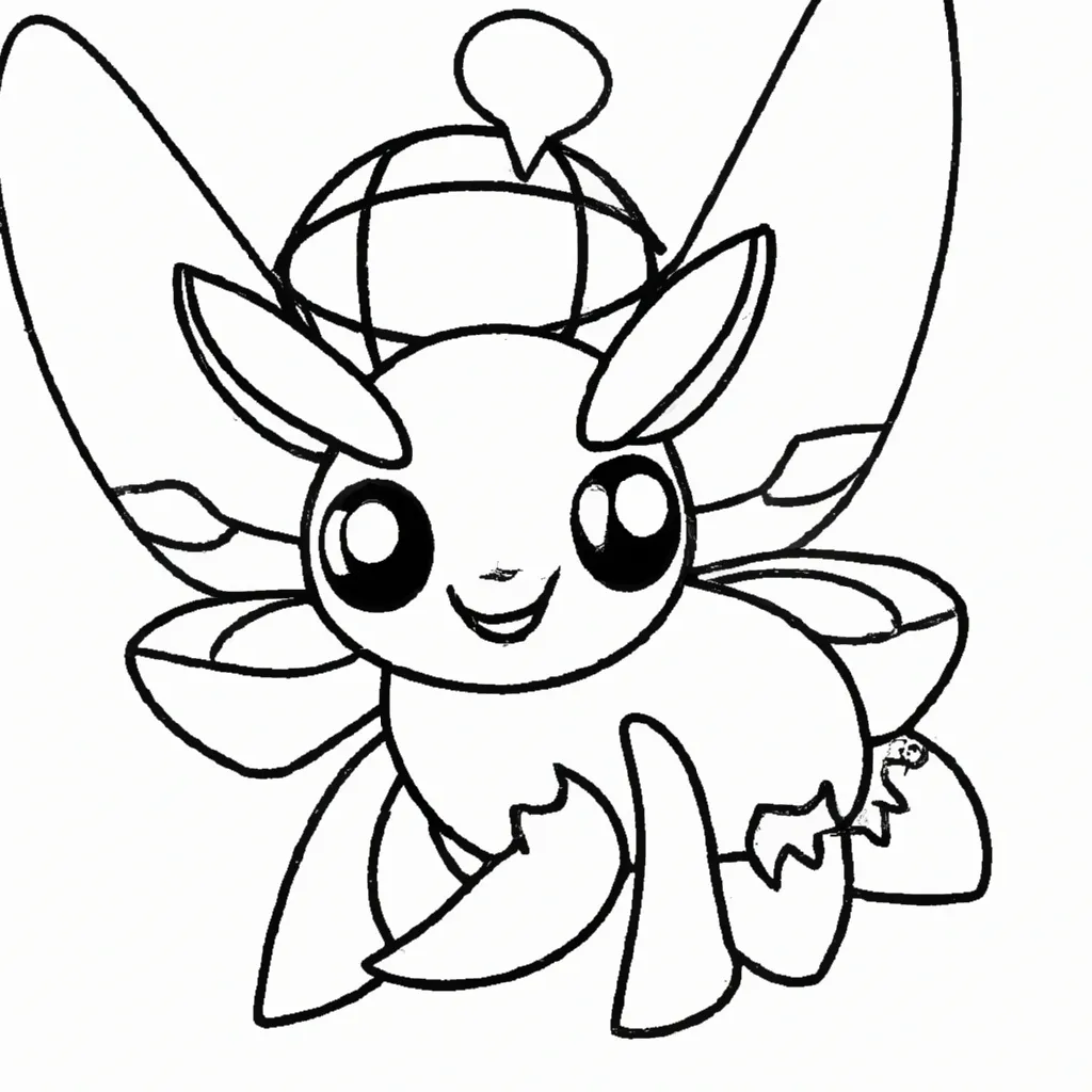 Moldes Pokemon Cutiefly