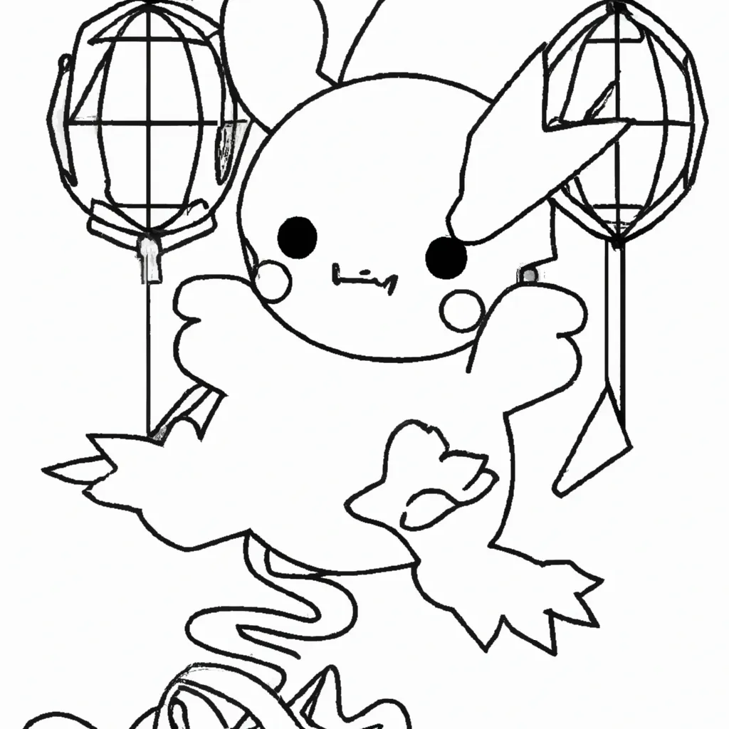 Moldes Pokemon Mimikyu