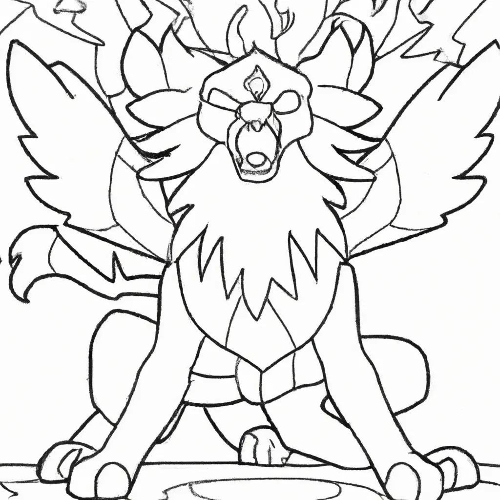 Moldes Pokemon Solgaleo